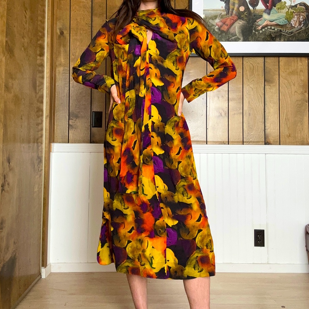 Ganni Silk Dress Size 2